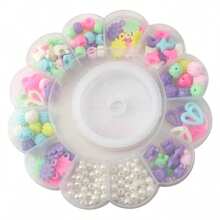 Lecute 700 Pzas Bricolaje Diy Pulseras Collares Bisuteria Charms - Multicolor - Ver 7