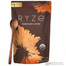 Mushroom Coffee USDA Organic |   6 Adaptogenic Mushrooms + MCT Oil |   USA Grown Instant Coffee |   30 Servings - Pack Of 1 - View 13