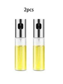 1pc Glass Oil Spray Can, Household Press Fine Spray Oil Pot, Kitchen Sauce Vinegar Spice Bottle, Barbecue Oil Spray Bottle - View 15