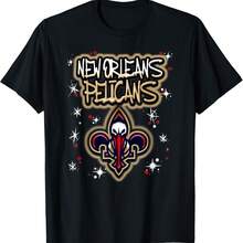 New Orleans Pelicans Logo T-Shirt - 黑色-2 - 查看 1
