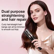 500mAh Rechargeable Hair Trimmer | USB Powered Auto Split-End Remover, Portable Electric Hair Clipper For Home Use | Includes Guide Comb And Accessories | Ideal Gift For Easy Styling, Hair Grooming Tool - Multicolor - View 4