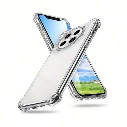 Transparent Anti-Drop Phone Case, Full-Angle Protection. Suitable For Camon 40 Premier / Pova 7 4G / GT 20 Pro / Hot 60 Pro 4G / GT 30 Pro, Camon 30S Transparent Phone Case, Phone Protective Cover, Phone Case, Minimalist Phone Case, Solid Color Phone Case, Four-Corner Protection Transparent Phone Case, TPU Material Phone Case. (Military-Grade Anti-Drop Protection), Lightweight And Portable.