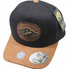 Kboom Caps Gorra Trucker Wild Spirit 12 - Negro/Camel - Ver 1