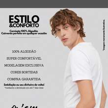 Set Of 5 Men's Basic Plain Cotton Short-Sleeve T-Shirts - ORIGNS Summer/End Of Year - Multicolor - Ver 3