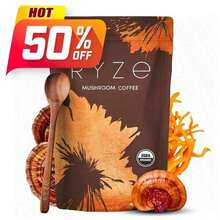 Starter Kit | Mushroom Coffee Bundle | 6 Adaptogenic Mushrooms |   USDA Organic |   Instant Coffee | 30 Servings Of Better Energy, Focus,Digestion &Lmmunity - 1個 - 查看 2