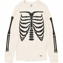 Supreme Hanes Bones Thermal Crew FW25 Unisex (1 Paquete) - Blanco - Ver 1