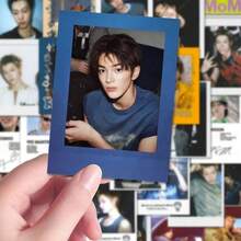 64pcs K-POP "COLOR OUTSIDE THE LINES" Celebrity Photo Stickers, "COLOR OUTSIDE THE LINES" | GO!, What You Want | (M/A/RTIN, JAMES, JUHOON, SEONGHYEON, KEONHO) Suitable For Guitar, Cup, Phone, Computer, Skateboard, Motorcycle Decoration Stickers - Multicolor - View 5