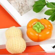 1 套 - 2026 新款“柿子花生”挤压玩具 - 寓意吉祥的减压玩具，创意治愈桌面摆件 - 节日礼物，创意惊喜，完美礼物 - 彩色 - 查看 5