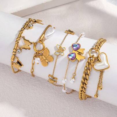 Gold-Tone Zirconia Waist Chain Necklace, Colorful Zirconia Necklace, Luxury Elegant New Year Jewelry, Suitable For Weddings, Romantic Gifts, Daily Wear