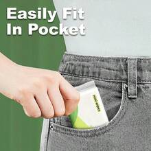 便携式旅行纯水湿巾，清洁湿巾手帕迷你湿巾 - 多色 - 查看 5