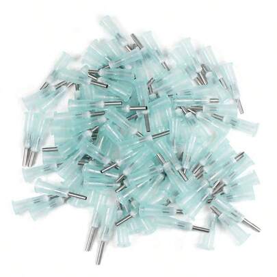 Industrial Dispensing Needle, 14G Tip Syringe Needles With Luer Lock, Stainless Steel Precision Applicator, Refilling E - Inks And, 100pcs