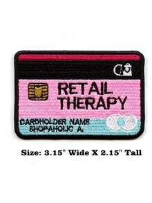 1pc Love Is Powerful Patch Motivational Fandom Script Embroidered Iron On - Multicolor - View 7