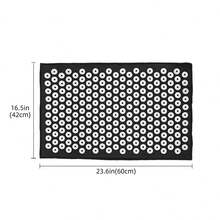 Acupressure Mat For Neck And Back Muscle Massage, Muscle Relaxation, Sciatica And Meditation Yoga Mat, Acupressure Pillow, Relieve Neck And Back Pain, Muscle Relaxation And Stress Relief, Suitable - Multicolor - View 14