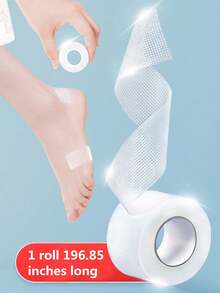 5m/Cuộn Miếng đệm gót chân trong suốt tự dính chống trượt cho giày cao gót, mọi hình dạng cho ngoài trời, thể thao, du lịch, gia đình, văn phòng, trường học - Trong sáng - Xem 8