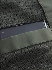 Men's Outdoor Windbreaker Jacket, Wind & Water Resistant, Suitable For Outdoor Hiking And Leisure, Spring/Autumn - Army Green - View 10