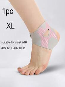 1 chiếc đai hỗ trợ mắt cá chân nhẹ, có thể điều chỉnh, màu đen và hồng, mềm mại, phù hợp cho cả nam và nữ, dùng trong thể thao, bảo vệ khớp mắt cá chân, cần thiết cho các hoạt động ngoài trời như thể thao, đi bộ đường dài, chạy bộ, leo núi, tập thể dục, unisex - Nẹp mắt cá chân - Xem 17