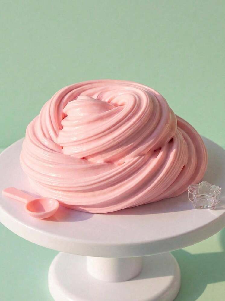 1pc Stress Relief Squeezing Slime, Crystal Mud Stress Relief Toy, Bubble Gum Foam Toy Stress Relief Slime Set, Soft Non-Sticky Crystal Clay, Suitable For Parties, Gatherings, Birthdays, Back To School Gifts - Multicolor - View 4