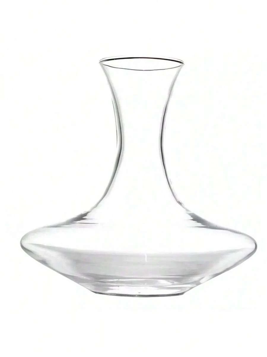 Decanter Vidro para Vinho Reto Transparente  900 ML - Multicolorido - Visão 1