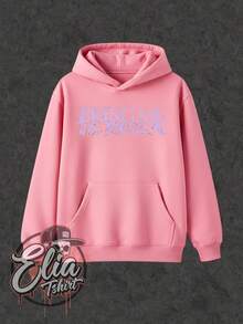 Comfortable Basic Sweatshirt For Everyday Wear. Bring Me The Horizon Music Singer Famous International National Urban Culture Rock Metal Rock N Roll Famous Band Singer Unisex Sweatshirt For Men And Women 50% Cotton 50% Polyester Top Premium Streetwear New Release Immediate Shipping Various Colors!! - 淺粉色 - 查看 2