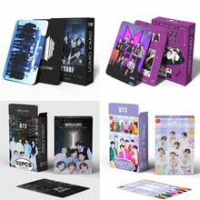 Kpop Photo Card Merch V JIMIN JHOPE RM JIN 124pcs(60 Holographic Card+64 Stickers)/92pcs( 60lomo Card+32 Stickers)/55pcs/30PCS Kpop SPAGHETTI! AESPA RICHMAN/DRAMA/LIVE TOUR: PAPALLEL LINE ENCORE CARDS 4PCS/ 124pcs New Song And Album Styling Cards, K-Pop Idol Photo Card Set - Multicolor - View 1