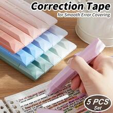 修正带套装，可伸缩修正带，适用于考试，光滑修正带，可靠的液体纸胶带橡皮擦，学校办公用品 - 套裝 - 查看 3