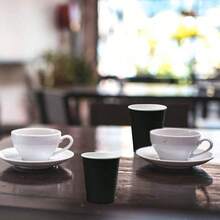 10/20/50/90个装一次性黑色派对纸杯，9盎司纸杯，饮料杯，冷饮杯，咖啡杯，水杯，茶杯，适用于生日派对、婚礼、返校季、母亲节等场合。 - 彩色 - 查看 7