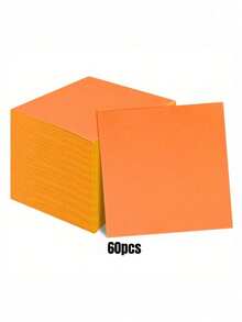 Colored Plain Disposable Paper Napkins, Square Handkerchief Paper For Party, Birthday Gathering - Multicolor - View 18