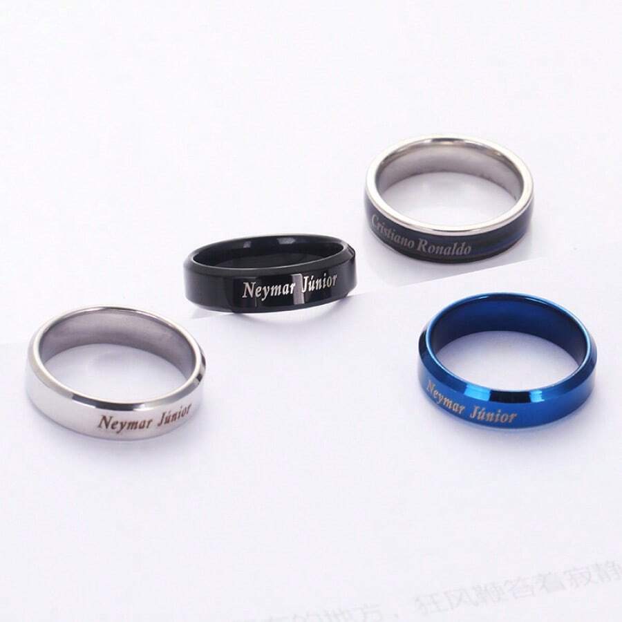 Custom Engraved Stainless Steel Ring - 1 - 查看 1