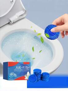 JUE FISH 骊鱼牌；12片装；马桶清洁片；清洁剂；马桶清洁片；有效清洁马桶、水箱、水管等顽固污渍 - 固體 - 查看 9