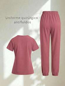 Scrub Sets - Rusty Rose - View 2
