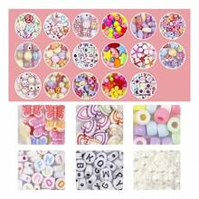 Lecute 700 Pzas Bricolaje Diy Pulseras Collares Bisuteria Charms - Multicolor - Ver 4
