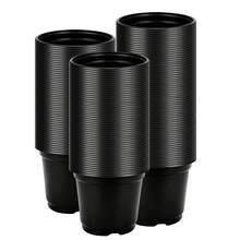 50/100pcs 3.5/4inch Plant Nursery Seed Starter Pots, Seedling Planting Pots For Gardening Cutting & Transplanting Flowers & Plants - Multicolor - View 5