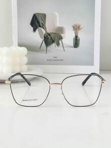 MELINDA FASHION Women's Fashion Sunglasses Clip-On 2-In-1 Frame + Sunglasses Perfect Gift For Friends For Everyday Use - Black - View 4