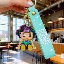 1pc Electroplated Sitting K-POP Girl Group Keychain Pendant, Korean Idol Bag Charm - Multicolor - View 8