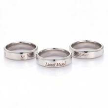 Custom Engraved Stainless Steel Ring - 1 - 查看 2