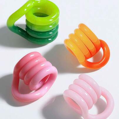 随机颜色挤压玩具，柔软慢回弹减压小工具，学生及成人缓解焦虑玩具