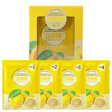 KOURUILIFE 四步足部水疗套装——海盐浸泡液、红糖磨砂膏、火山泥面膜和樱花保湿霜 | 在家即可享受柔软光滑的足部护理套装 - 多色 - 查看 9