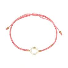 黄金手工锆石手链，彩色锆石手镯春季款，奢华珠宝，适合婚礼、情侣礼物、日常搭配 - 彩色 - 查看 9