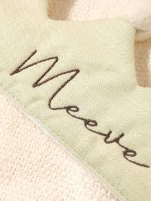 1pc Personalized Embroidered Name Growth Memory Birthday Crown Hat, Solid Color Print, Gift For Baby Boy/Girl, Party/Holiday - Multicolor - View 6
