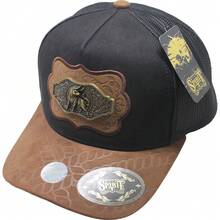 Kboom Caps Gorra Trucker Wild Spirit 07 - Negro/Café - Ver 1