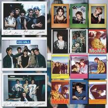 64pcs K-POP "COLOR OUTSIDE THE LINES" Celebrity Photo Stickers, "COLOR OUTSIDE THE LINES" | GO!, What You Want | (M/A/RTIN, JAMES, JUHOON, SEONGHYEON, KEONHO) Suitable For Guitar, Cup, Phone, Computer, Skateboard, Motorcycle Decoration Stickers - Multicolor - View 2