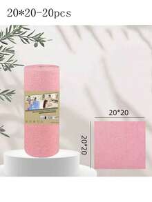 1 Roll (20pcs/50pcs) Ultra-Fine Fiber Towels, Tear-Off Cleaning Wet Wipes, Ultra-Fine Fiber Material, Multi-Purpose Absorbent Cleaning Tissue Paper, Suitable For Car Cleaning, Napkins, Kitchen Towels, Slouchy Towels, Cleaning Supplies, Cleaning Tools, Kitchenware, Household Items, Household Cleaning Products - Multicolor - View 12