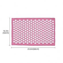 Acupressure Mat For Neck And Back Muscle Massage, Muscle Relaxation, Sciatica And Meditation Yoga Mat, Acupressure Pillow, Relieve Neck And Back Pain, Muscle Relaxation And Stress Relief, Suitable - Multicolor - View 16
