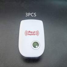 Ultrasonic Pest Repeller | Indoor Noiseless Mosquito, Insect And Rodent Repellent, Effective Against Various Pests - White - View 10