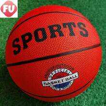 Student Basketball Size 7 Universal For Indoor And Outdoor Use (Random Color Sent) - Multicolor - View 2
