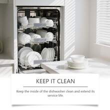 jakehoe 12pieces Dishwasher Cleaning Effervescent Tablets - Degreasing, Stain Removal, Limescale Remover, Household Cleaning, Kitchen Cleaner - Solid State - View 7