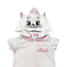 Pañalero con gorro estampado para Bebé - Blanco - Ver 3