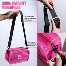 BS-MALL 9 Pcs Travel Makeup Brush Set With 7 Pcs Makeup Blending Sponge, Foundation Brush, Mini Makeup Sponge & Case, Luxury For Flawless On-The-Go Beauty, Face, Eyes & Precision Blending - / - 查看 3