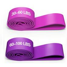 Pink Women's Pull-Up Assist Band, Heavy Duty Resistance Band For Yoga Fitness Stretching Exercise, Lightweight Body Stretching Assist - Multicolor - View 14