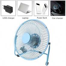 ✨ Ventilador Mini USB 8 Pulgadas  | Portátil y Silencioso | Ajuste de Ángulo | Ideal para Oficina, Escritorio y Hogar | Bajo Consumo | Disponible en Rosa, Azul y Negro : Estructura metálica con aspas de plástico resistente. Fuente de alimentación: USB 5V (incluye cable). No incluye adaptador de corriente. - Ver 6